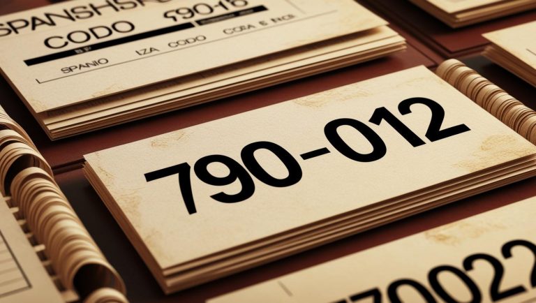 ¿Qué es la Tasa 790 y para qué sirve?