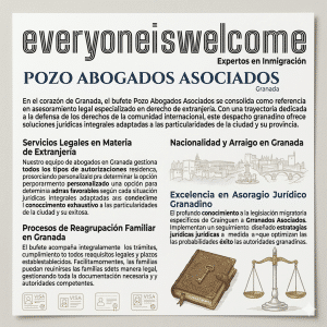 En el corazón de Granada, el bufete Pozo Abogados Asociados se consolida como referencia en asesoramiento legal especializado en derecho de extranjeria.