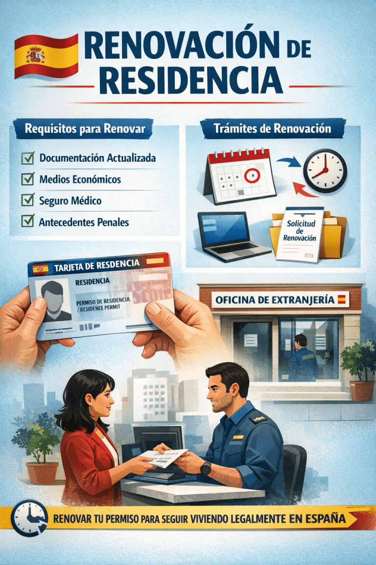 Renovación de Residencia: Todo lo que Necesitas Saber