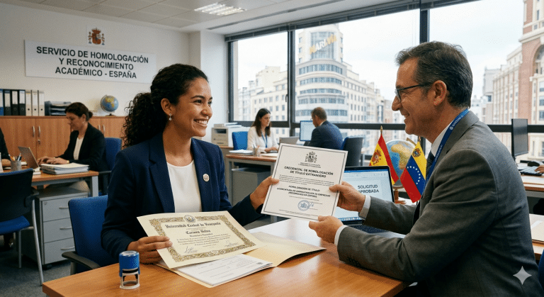 La homologación de títulos oficiales para inmigrantes en Castilla-La Mancha se ha convertido en un elemento importante para una región que busca atraer y retener talento profesional. Provincias como Toledo, Ciudad Real, Albacete o Cuenca reciben cada año a inmigrantes con formación universitaria que aspiran a integrarse en el mercado laboral español, aunque muchos se enfrentan a largos procesos administrativos antes de poder ejercer.