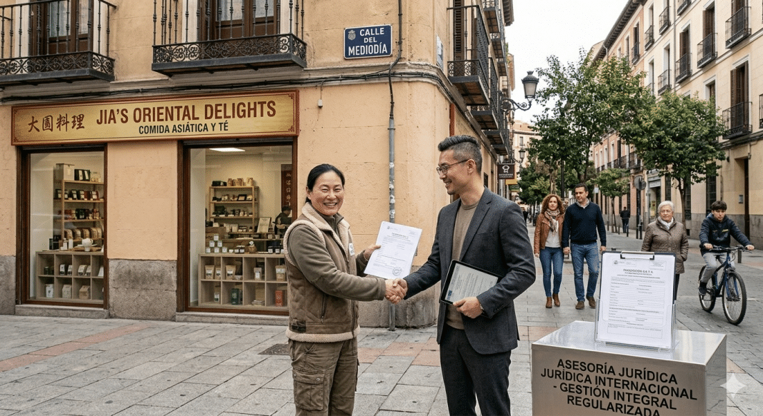 foto trabajar en Espana