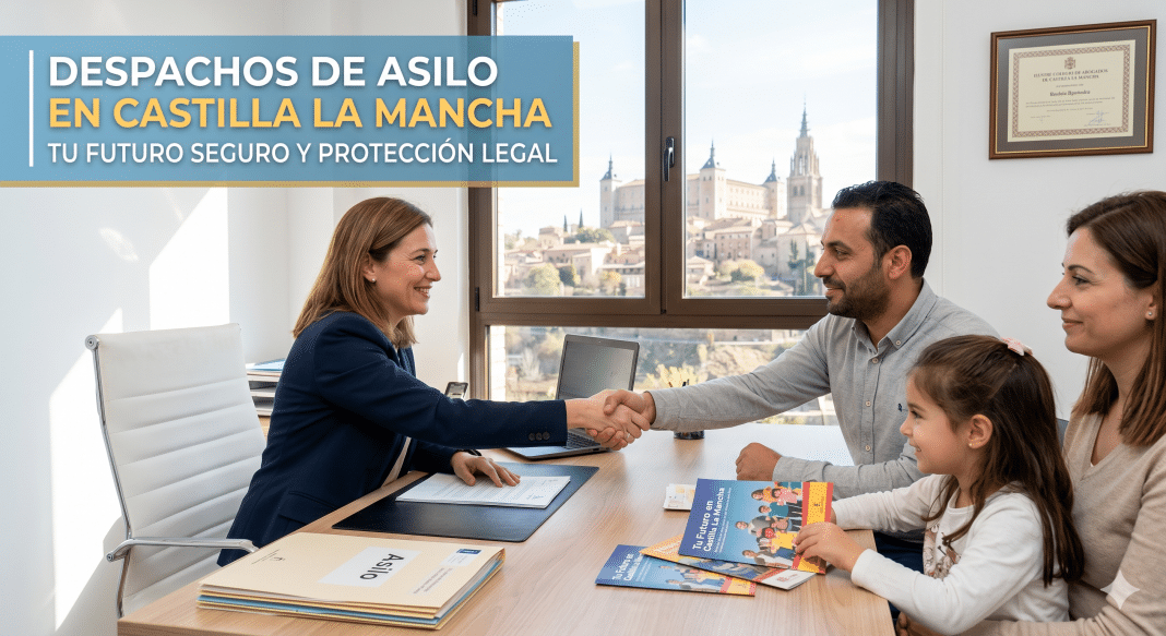 Contacta con despachos de asilo en Castilla La Mancha. Asegura tu protección en España con nuestra asesoría experta. ¡Llámanos!