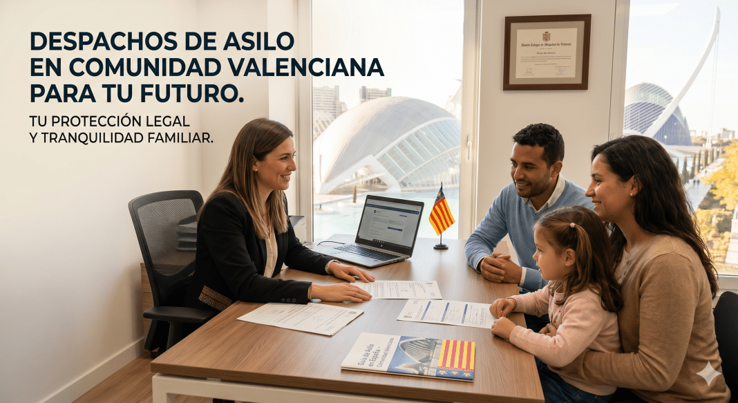 Contacta con despachos de asilo en Comunidad Valenciana. Asegura tu protección en España con nuestra asesoría experta. ¡Llámanos!
