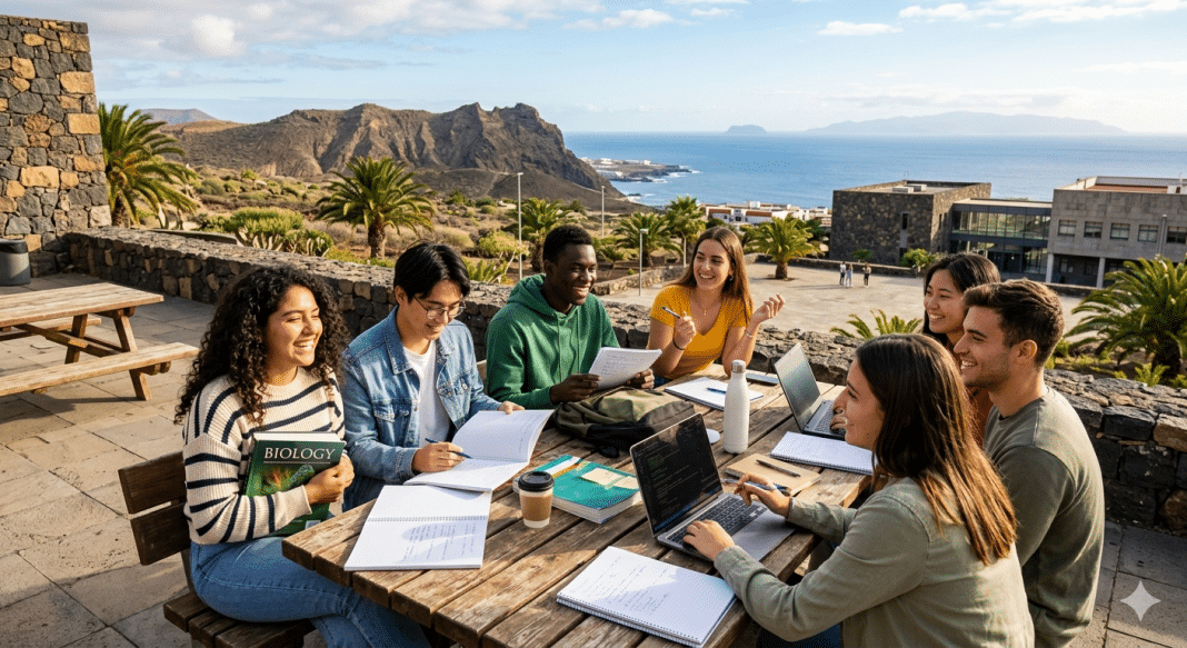 Las Islas Canarias, gracias a su posición geoestratégica entre Europa, África y América, han desarrollado un ecosiststronga educativo con creciente vocación internacional.