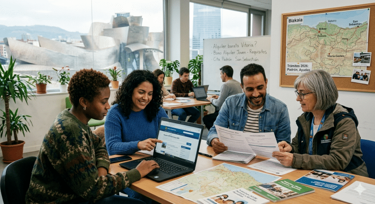 Las mejores ciudades de País Vasco para extranjeros con información sobre alquiler, ayudas y empadronamiento en 2026.