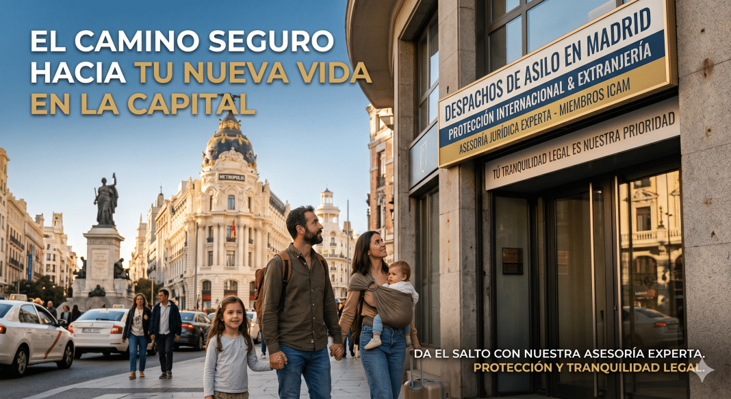 Contacta con despachos de asilo en Madrid. Asegura tu protección internacional en España con nuestra asesoría experta. ¡Llámanos hoy!
