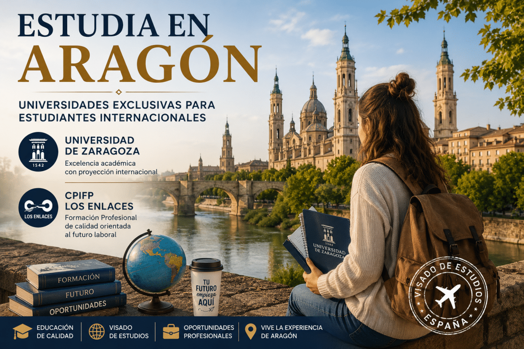 España continúa posicionándose como uno de los países favoritos para estudiantes internacionales que desean construir un futuro académico y profesional dentro de Europa. En este contexto, Aragón emerge con fuerza como una comunidad autónoma estratégica para quienes buscan acceder a un visado de estudios en España, disfrutar de una excelente calidad de vida y estudiar en instituciones reconocidas oficialmente. Cada vez más jóvenes buscan información relacionada con universidades para extranjeros en Aragón, centros educativos para obtener visado español y estudiar legalmente en España siendo extranjero, atraídos por una región que combina tradición, innovación y oportunidades reales de crecimiento académico.