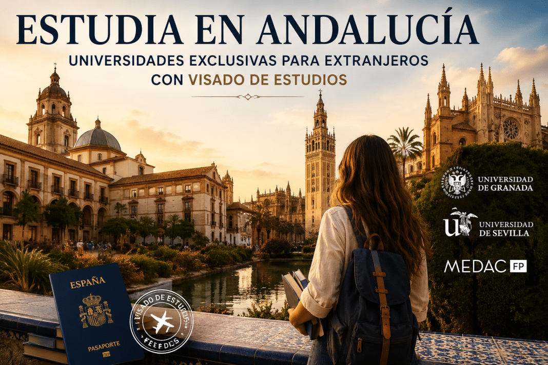Andalucía se ha convertido en uno de los destinos favoritos para quienes desean estudiar en España y comenzar una nueva etapa profesional y personal dentro de Europa. Cada año, miles de alumnos internacionales buscan opciones educativas que les permitan acceder a un visado para estudiantes en España, mejorar su perfil académico y vivir una experiencia multicultural en ciudades llenas de historia, innovación y calidad de vida. En este escenario, destacan algunas instituciones que han logrado posicionarse como referentes absolutos para quienes desean acceder a una formación de prestigio y al mismo tiempo tramitar un visado de estudios en Andalucía de manera segura y legal. Entre las opciones más valoradas aparecen la Universidad de Granada, la Universidad de Sevilla y MEDAC, tres nombres que representan excelencia, reconocimiento académico y oportunidades reales para estudiantes extranjeros.