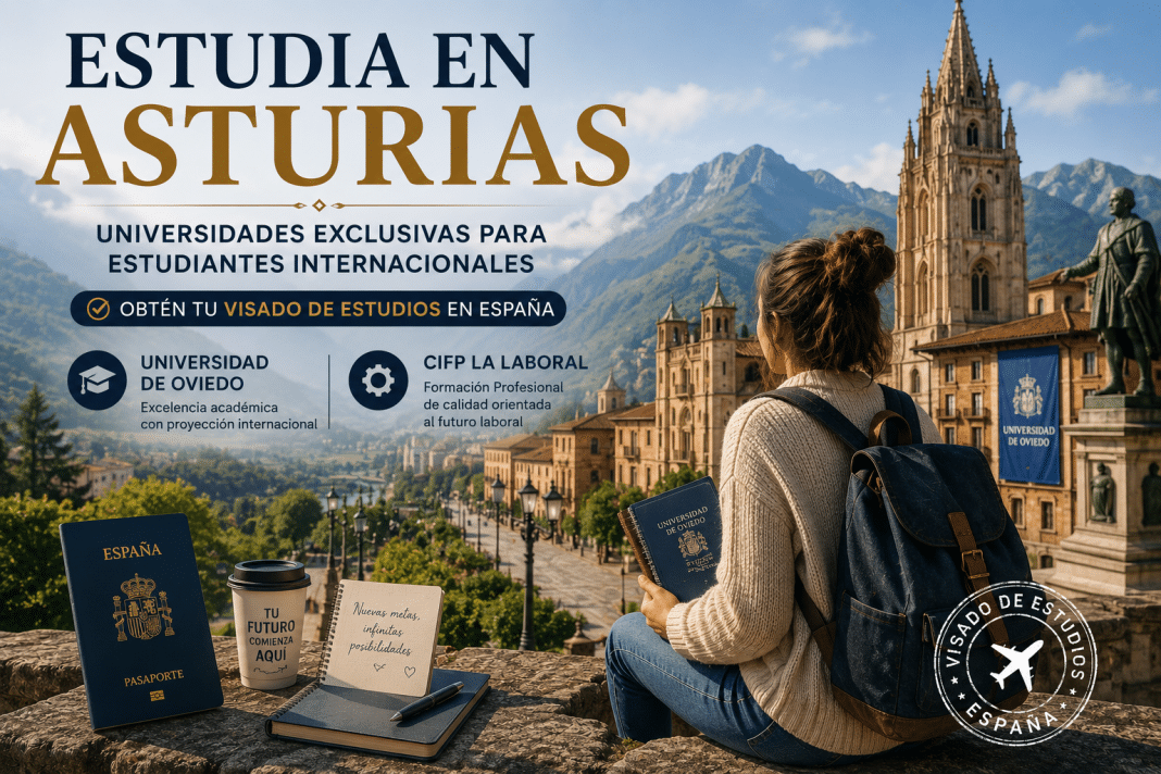 España continúa consolidándose como uno de los países más atractivos para estudiantes internacionales que buscan combinar educación de calidad, oportunidades profesionales y una experiencia de vida única dentro de Europa. En este contexto, Asturias ha comenzado a posicionarse como una de las comunidades autónomas más interesantes para quienes desean acceder a un visado de estudios en España, especialmente gracias a la calidad de sus instituciones académicas, el prestigio de sus programas y la tranquilidad que ofrece su estilo de vida. Las búsquedas relacionadas con universidades para extranjeros en Asturias, cómo estudiar en España siendo extranjero y centros educativos para obtener visado español han aumentado notablemente en los últimos años, impulsadas por el creciente interés internacional hacia esta región del norte español.