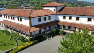 Vista aérea del Centro Integrado de Formación Profesional (CIFP) La Granja.