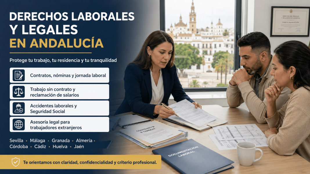 Vivir y trabajar en Andalucía puede ser una oportunidad real para construir estabilidad, pero también exige conocer los propios derechos. En Sevilla, Málaga, Granada, Almería, Córdoba, Cádiz, Huelva y Jaén, muchas personas extranjeras trabajan en hostelería, agricultura, cuidados, construcción, limpieza, comercio o reparto. En todos esos sectores, entender los derechos laborales para inmigrantes en Andalucía ayuda a evitar abusos, reclamar lo que corresponde y tomar decisiones seguras.