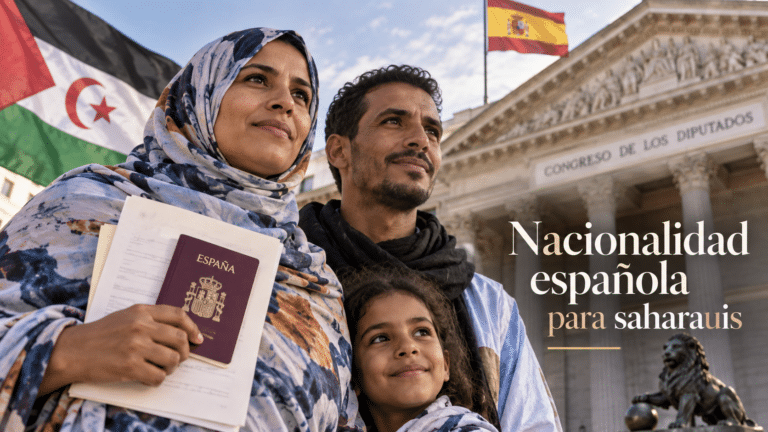 España avanza en la nacionalidad para saharauis. Consulta quién podrá solicitarla, requisitos, documentos, descendientes, plazos y cuándo entra en vigor.